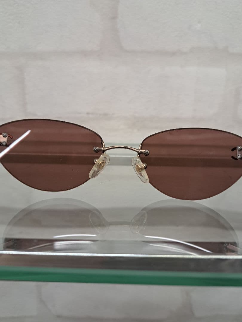 MIZUKI リムレス 4003 サングラス メタル ココマーク