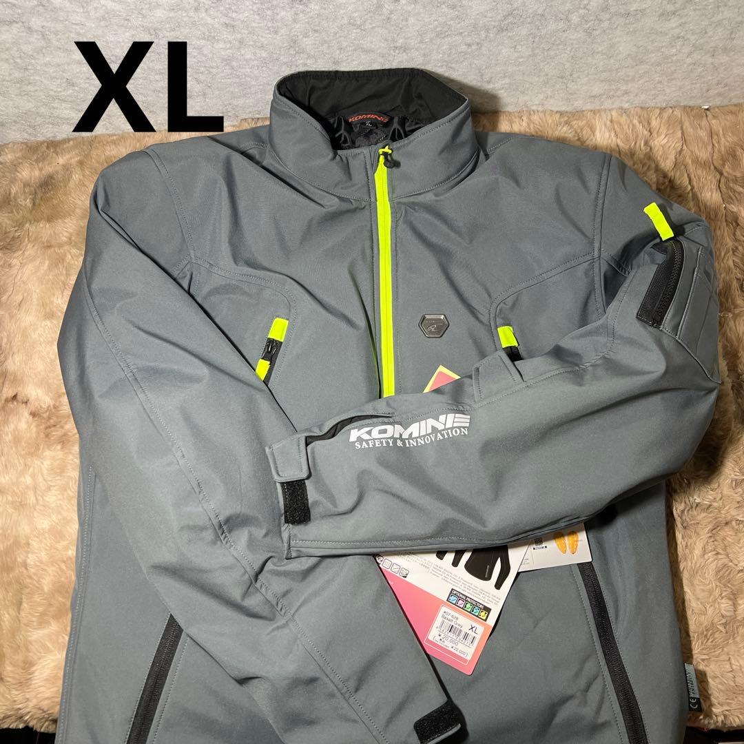 KOMINEバイク用 ジャケットプロテクトソフトシェルサーマルジャケット XL