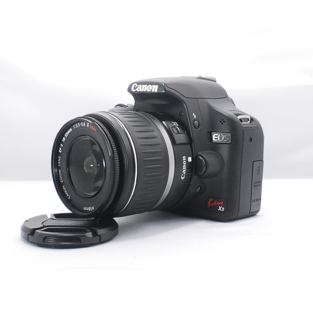 【一眼レフデビュー応援セット】Canon kiss X3 スマホ転送可、美品✨