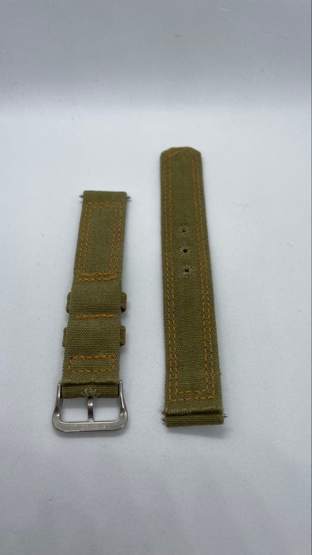 【新品】STONEWALL Vintage キャンバス 時計バンド 18mm
