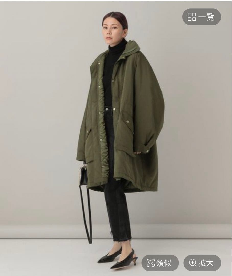 カレンソロジー　即完スウェーディッシュモッズコート