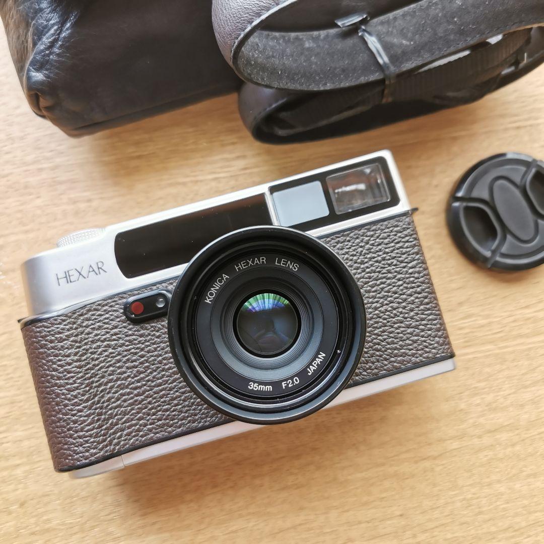 ★完動美品★ Konica HEXAR Rhodium コンパクトカメラ