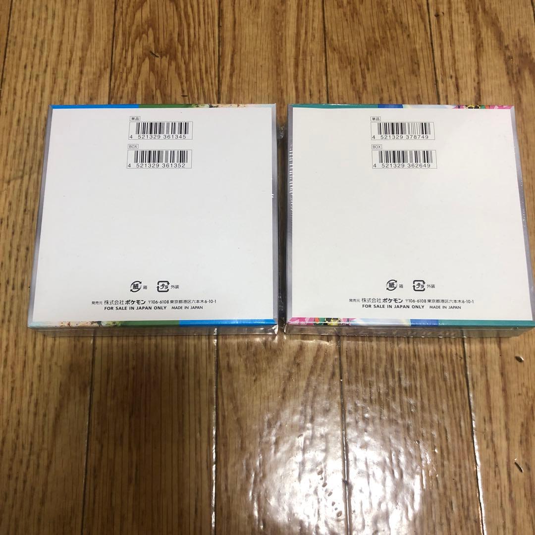 ポケカ　楽園ドラゴーナ　バトルパートナーズ　シュリンク付き　各1box