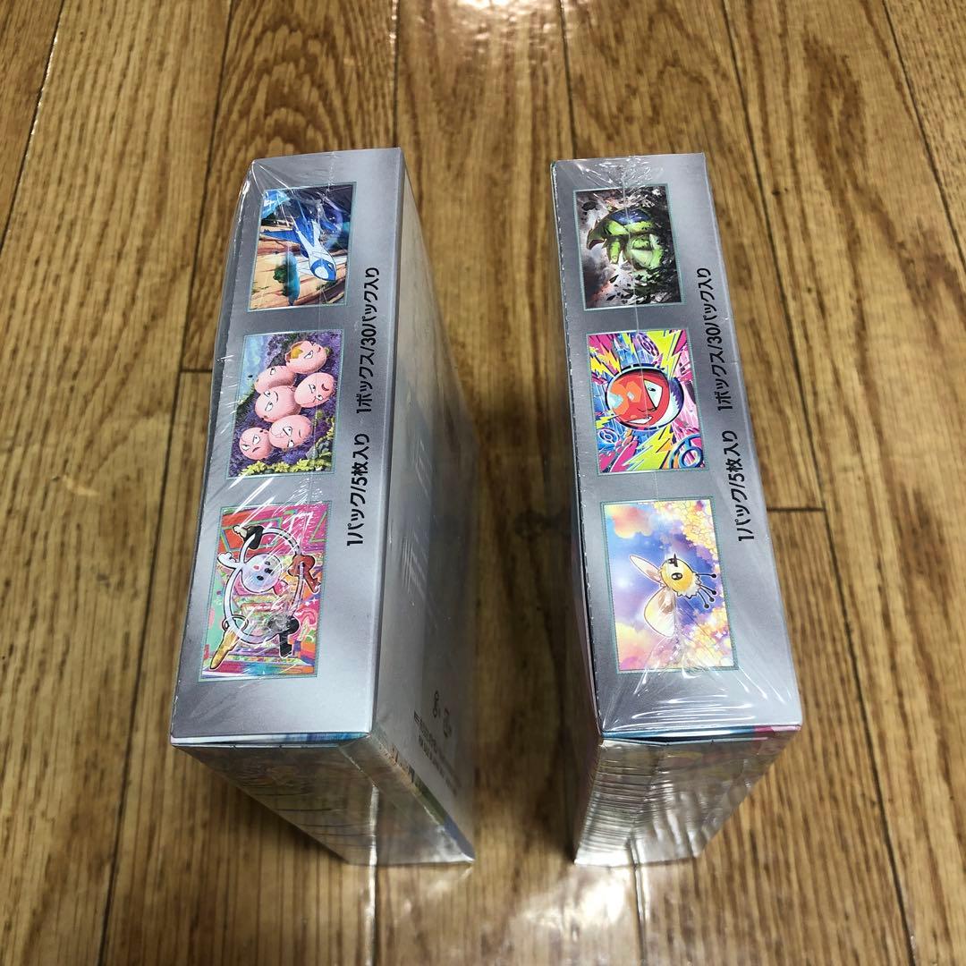 ポケカ　楽園ドラゴーナ　バトルパートナーズ　シュリンク付き　各1box