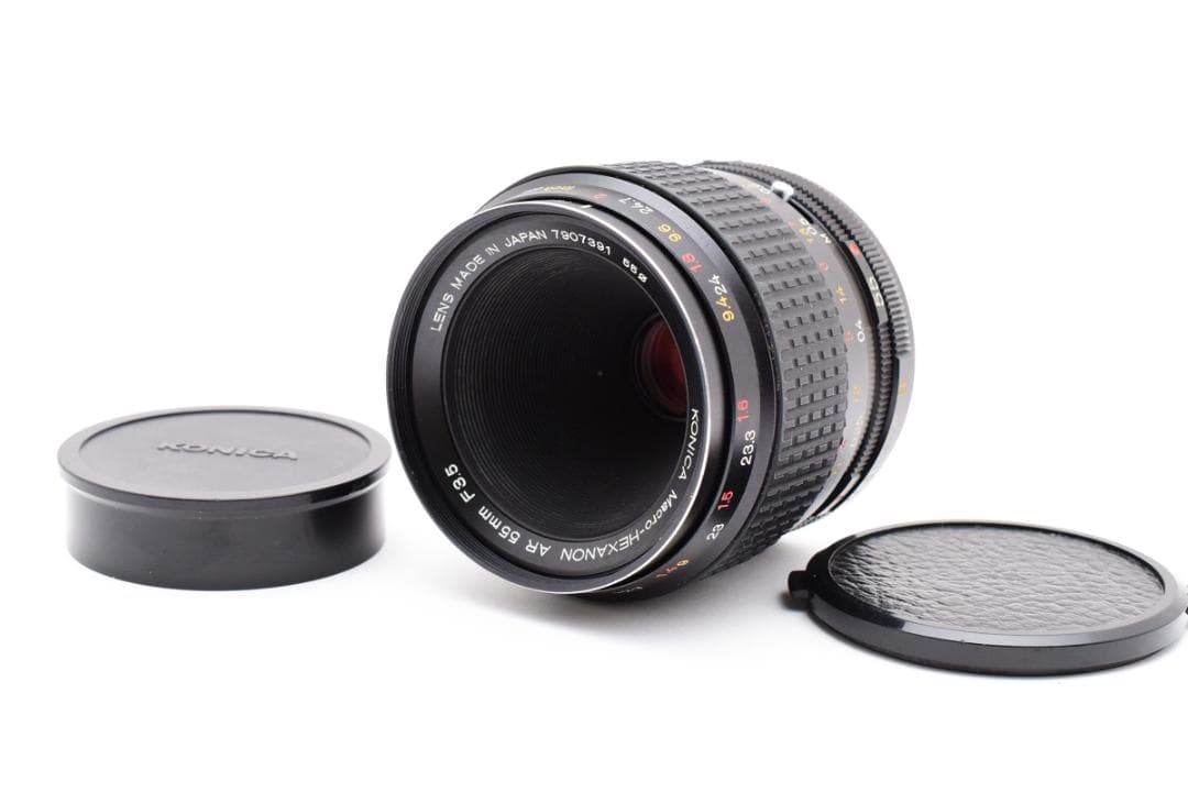 動確済 コニカ AR Macro Hexanon 55mm f/3.5 #114