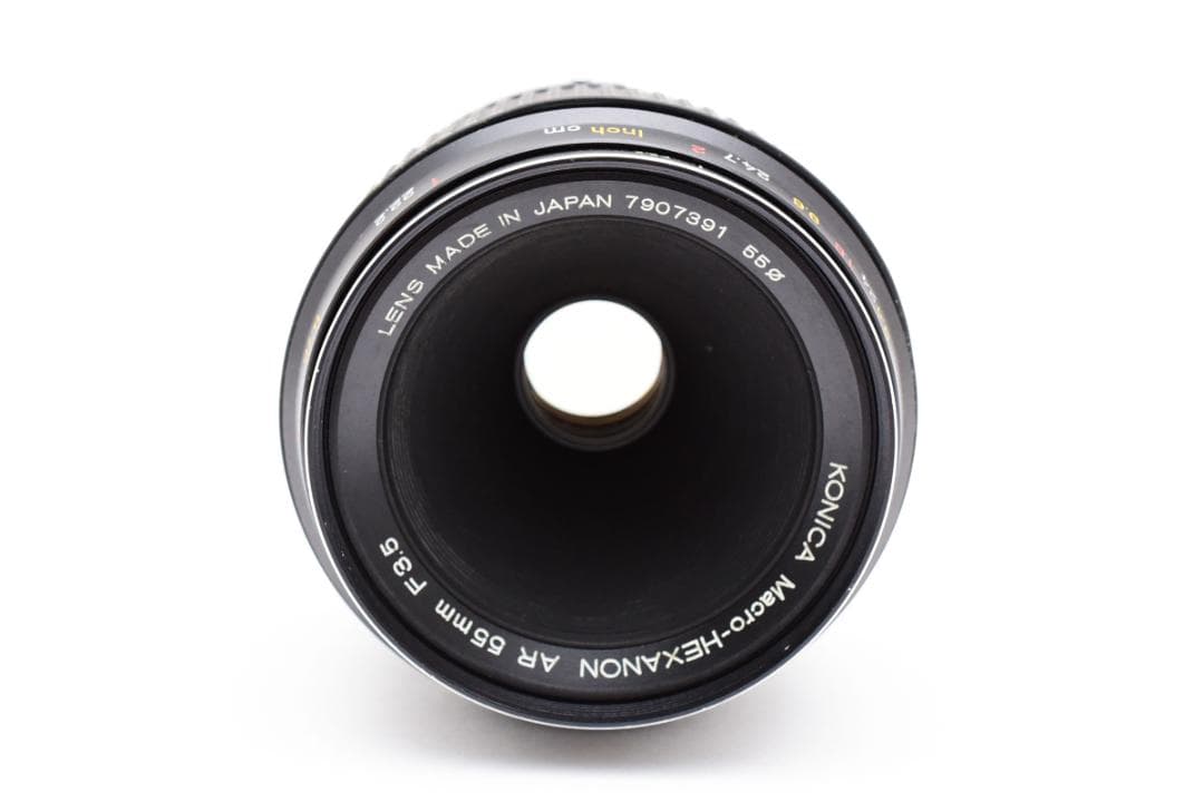 動確済 コニカ AR Macro Hexanon 55mm f/3.5 #114