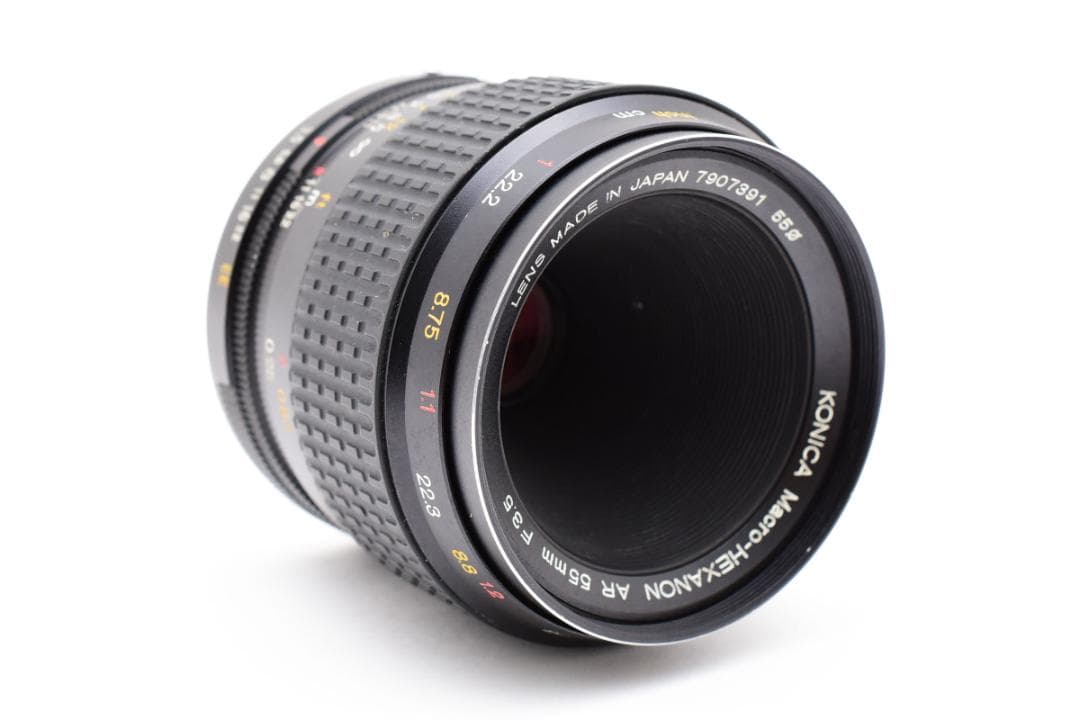 動確済 コニカ AR Macro Hexanon 55mm f/3.5 #114