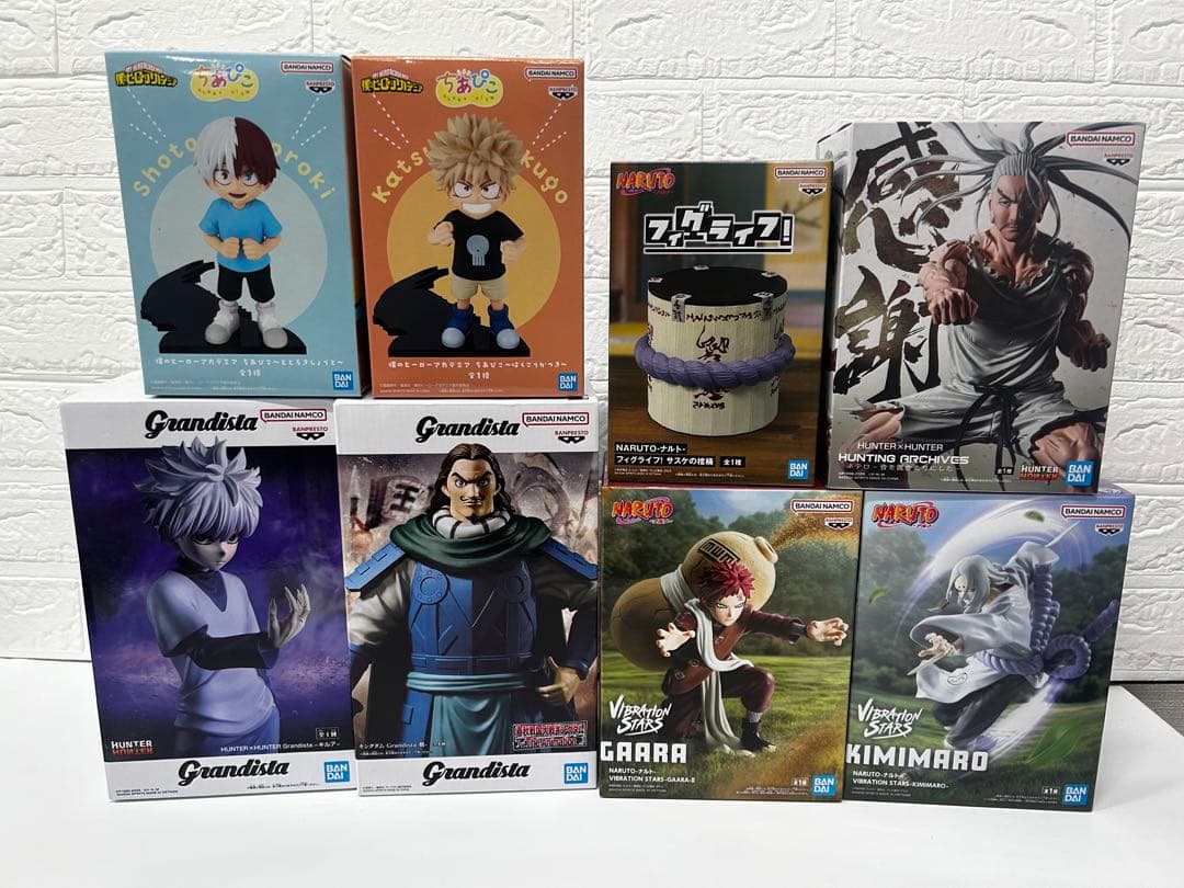 匠 1月度御依頼分　フィギュア８点セット