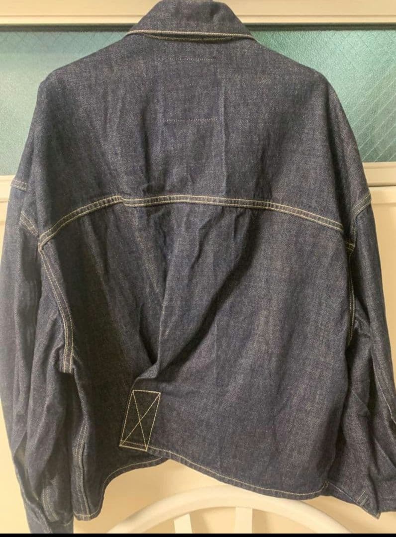 スタニングルアー　オーバースリーブクロスデニムジャケット　KURO iro