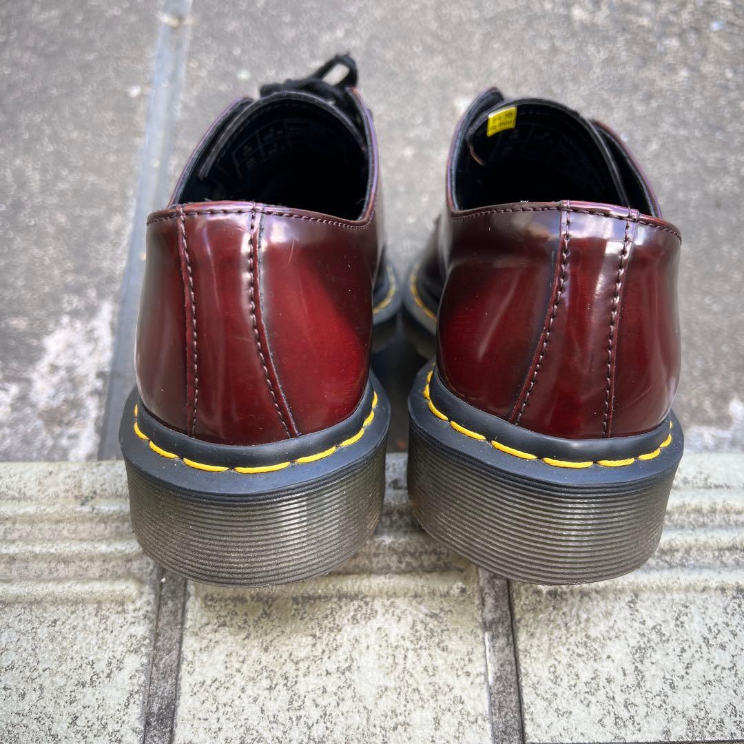 Dr. Martens バーガンディ レザー シューズ