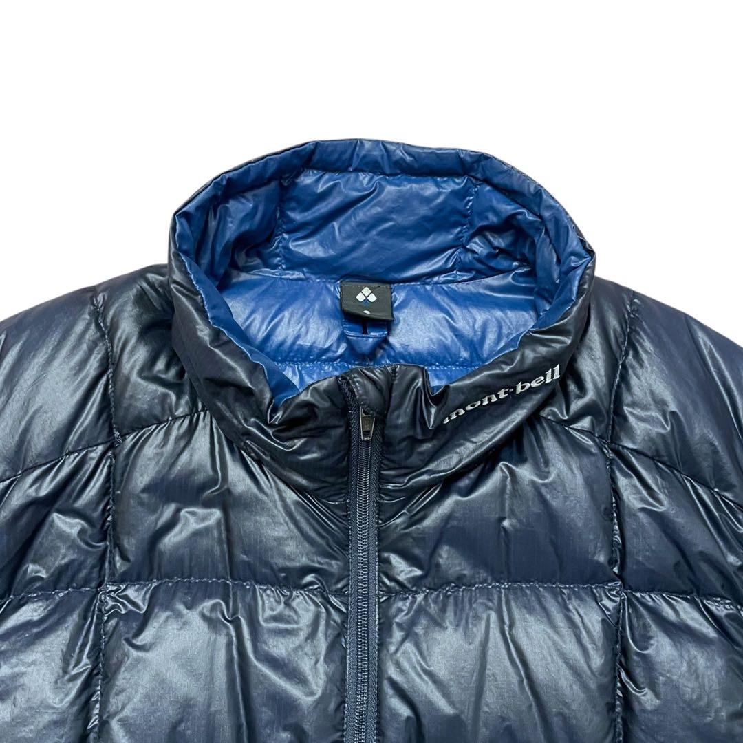 【美品】mont-bell モンベル U.L.ダウンベスト ネイビー 800FP