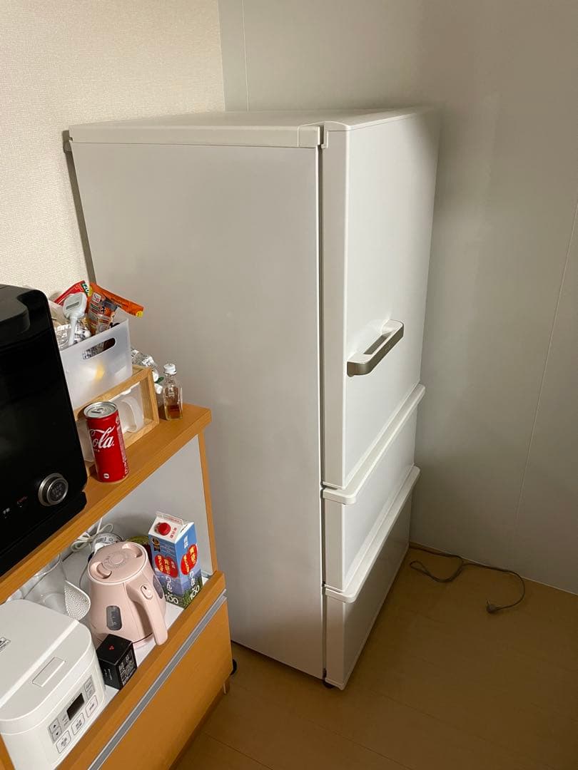 AQUA アクア 冷蔵庫 272L AQR-27K (W) ホワイト