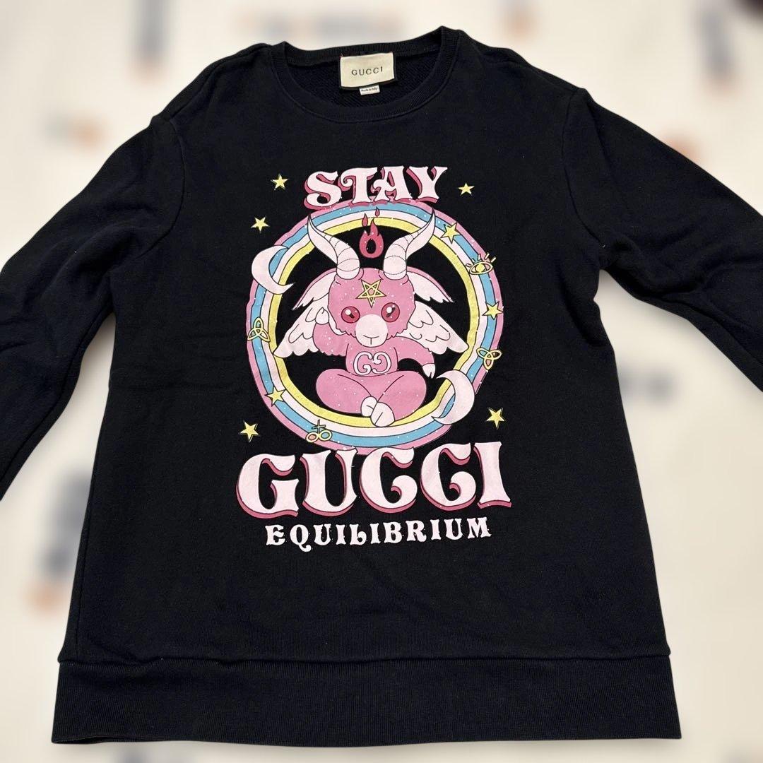 GUCCI グッチブラック トレーナー