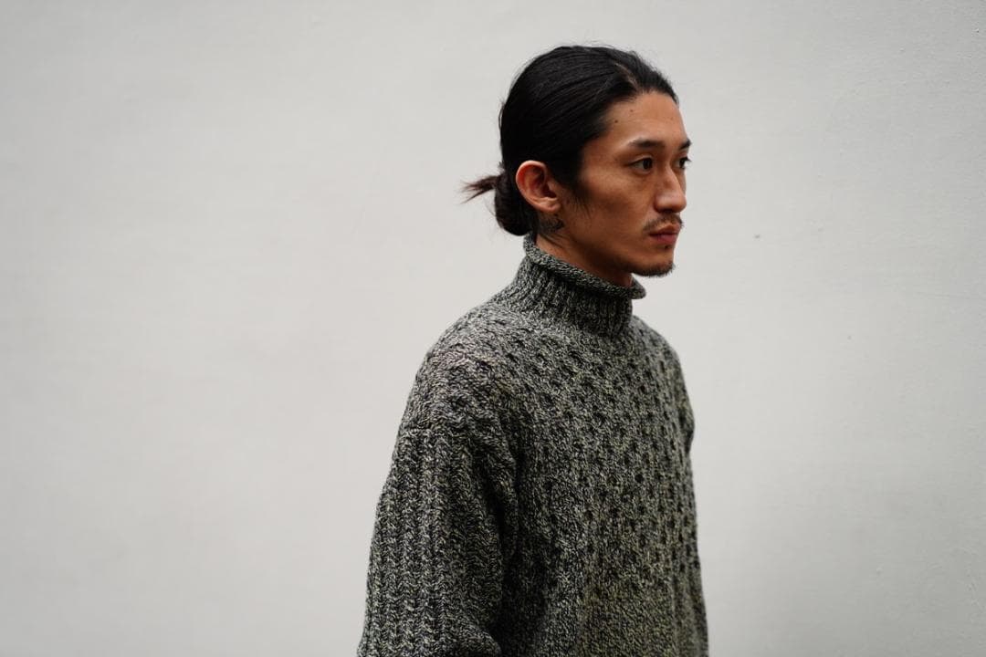 julien david ハイネック ウールニット セーター カシミア