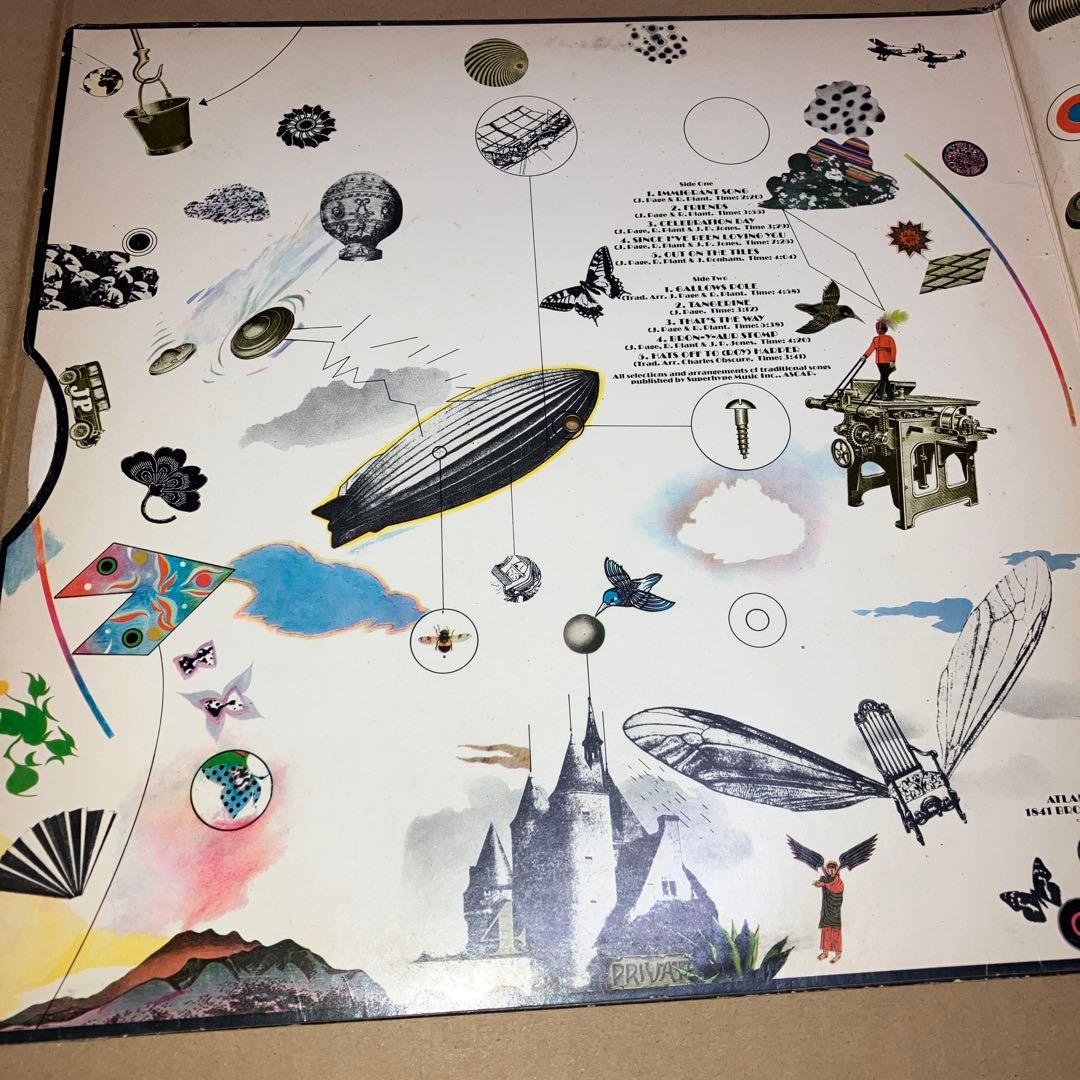 入手困難　映画記念LED ZEPPELIN III mono promo DJ