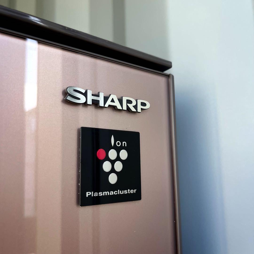 77取付無料！SHARPプラズマクラスター搭載メタリックブラウン3ドア冷蔵庫！