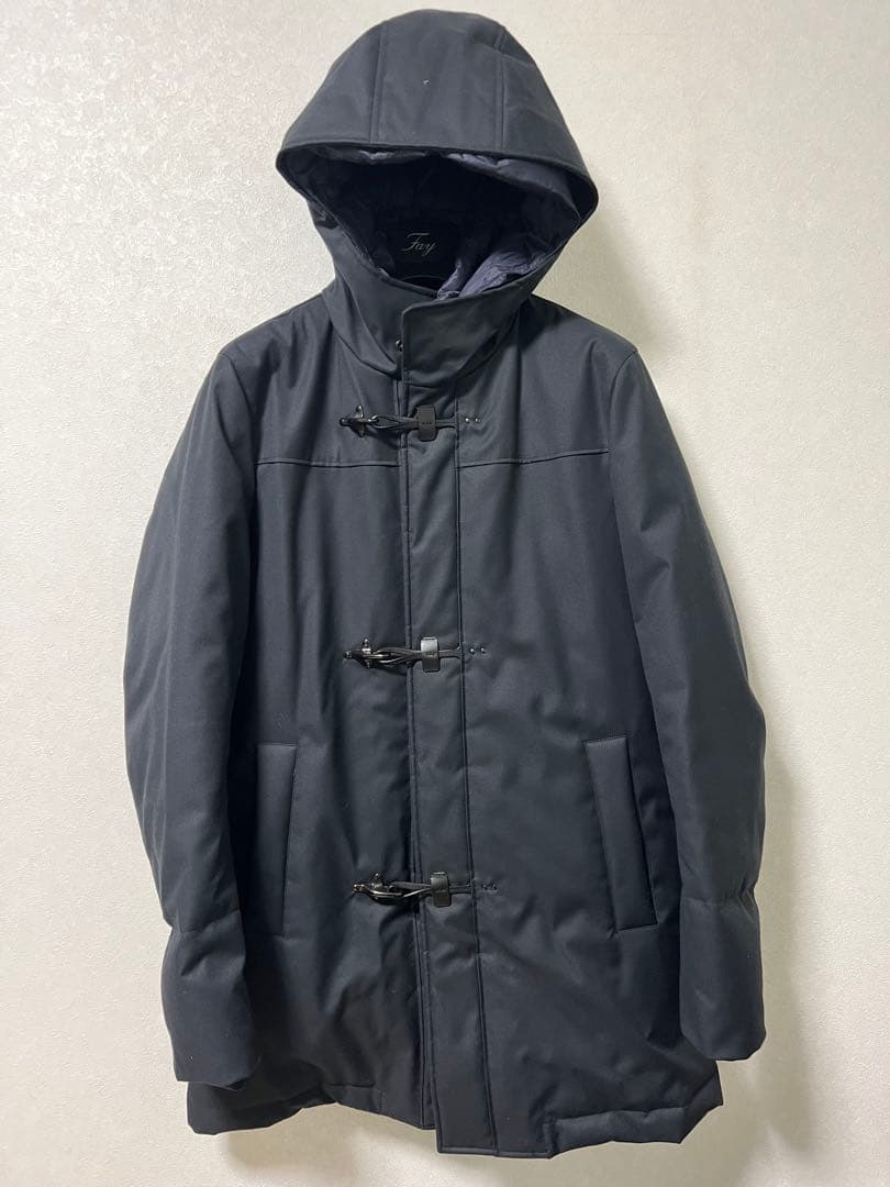 Fay フェイ ダウンジャケット　コート　ネイビー　ブルー　紺色 ダブルフロント
