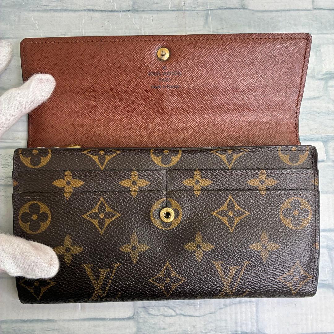 55 LOUIS VUITTON ルイヴィトン　モノグラム　長財布　極美品　k5