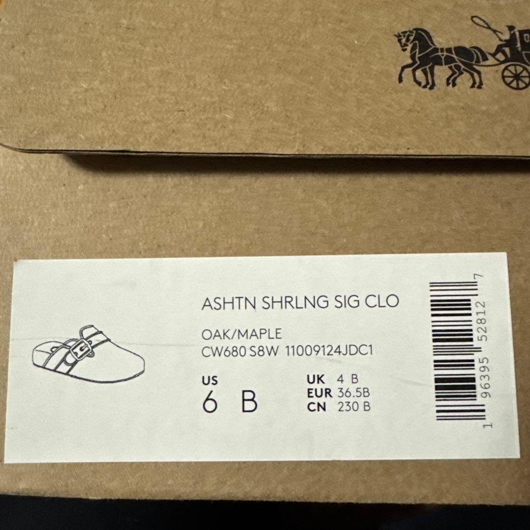 COACH コーチ　シグネチャー ジャカード　サンダル