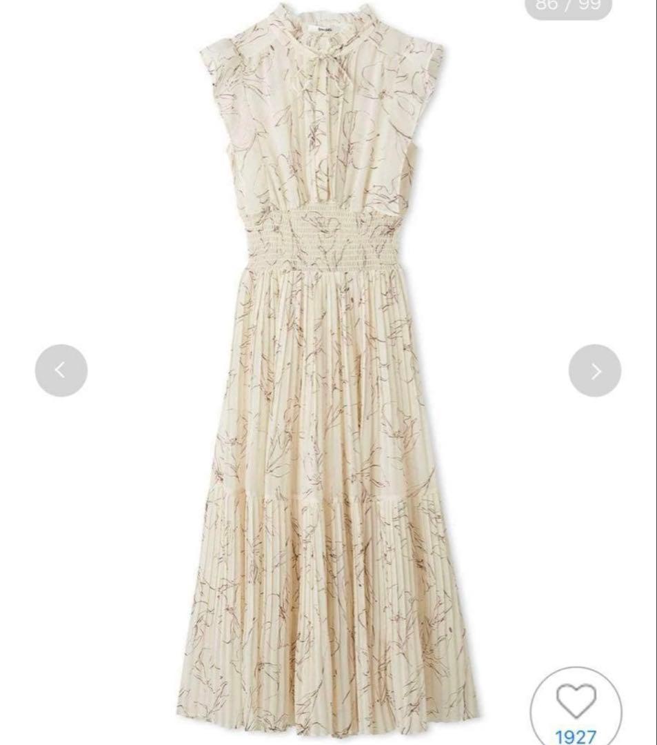 スナイデル　Sustainable20周年プリントワンピース　G