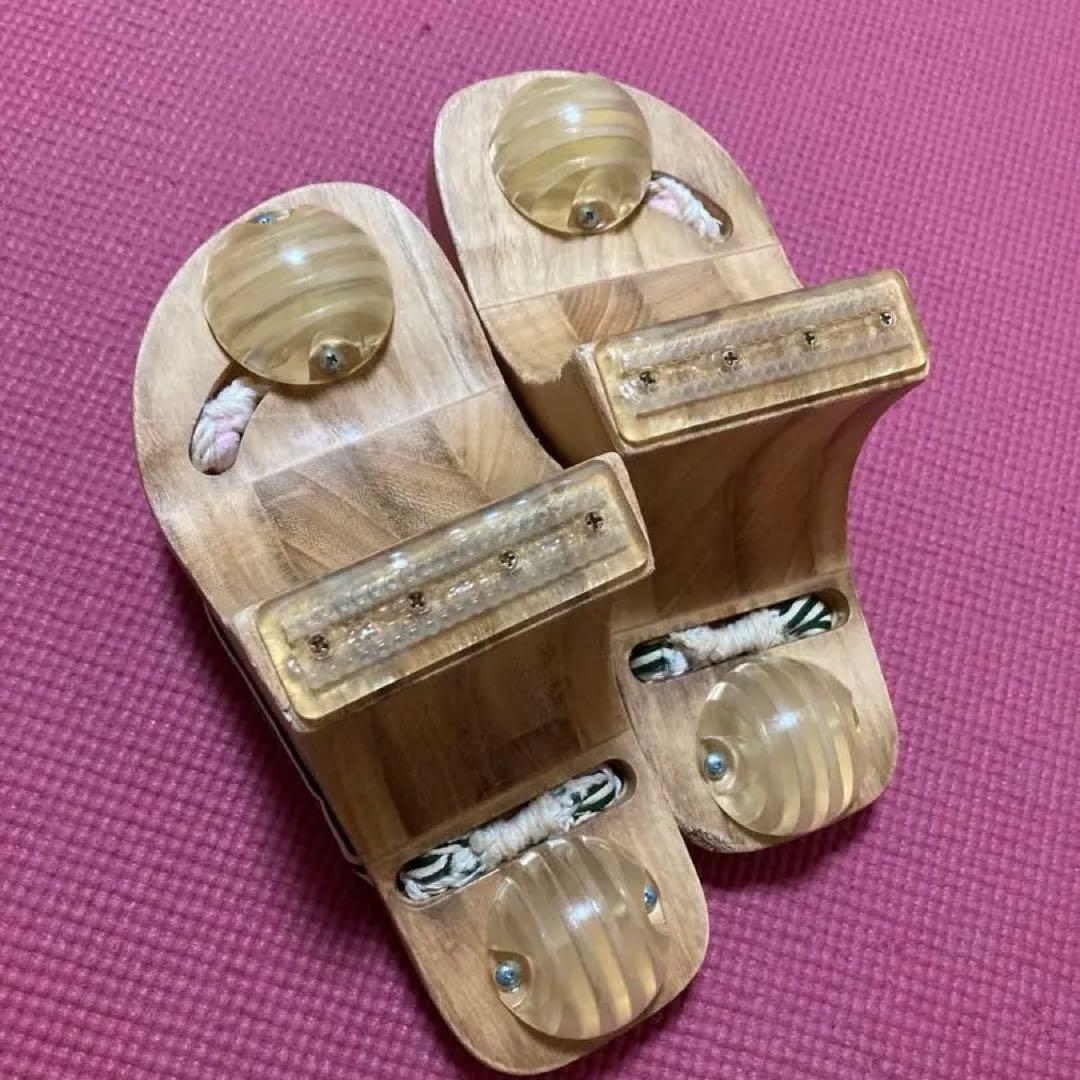 あしゆびひろ下駄 一本歯下駄　レディース　ルーヴルドー　値下げ