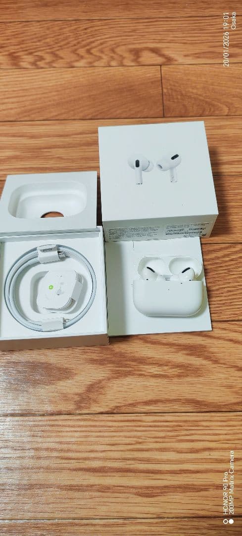 AirPods Pro 本体 充電ケース付き完璧なプロセス