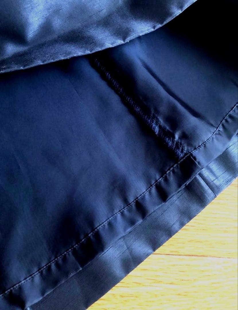 マザーズドレス　ロングドレス　ネイビー　結婚式　セレモニー