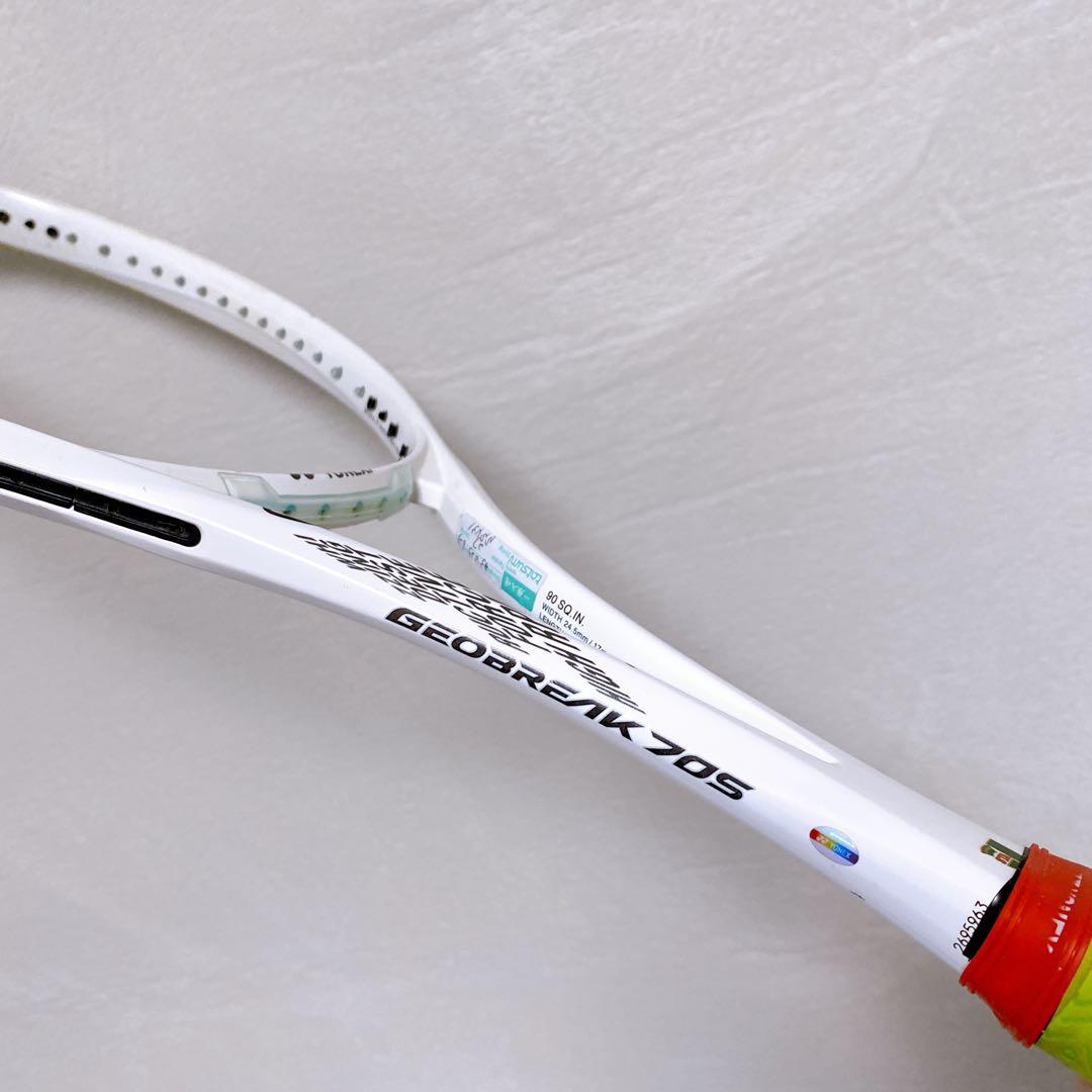 YONEX　ジオブレイク70S　ホワイト　UL1　ヨネックス　ガット無し　ケース