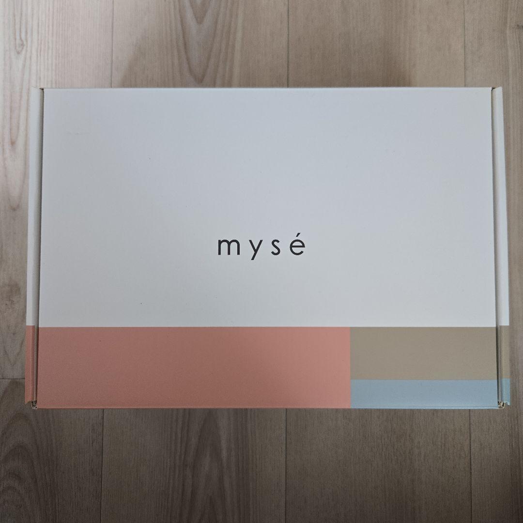 mysé 美容機器 ホワイト ゴールド 収納ポーチ付き