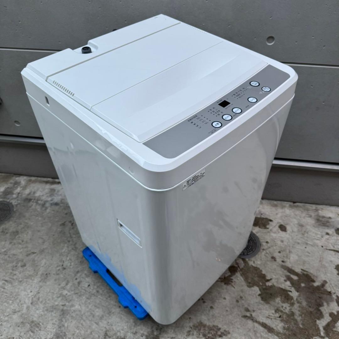 136⭐️2025年製★ほぼ新品★ヨドバシ　洗濯機　7KG ホワイト　一人暮らし