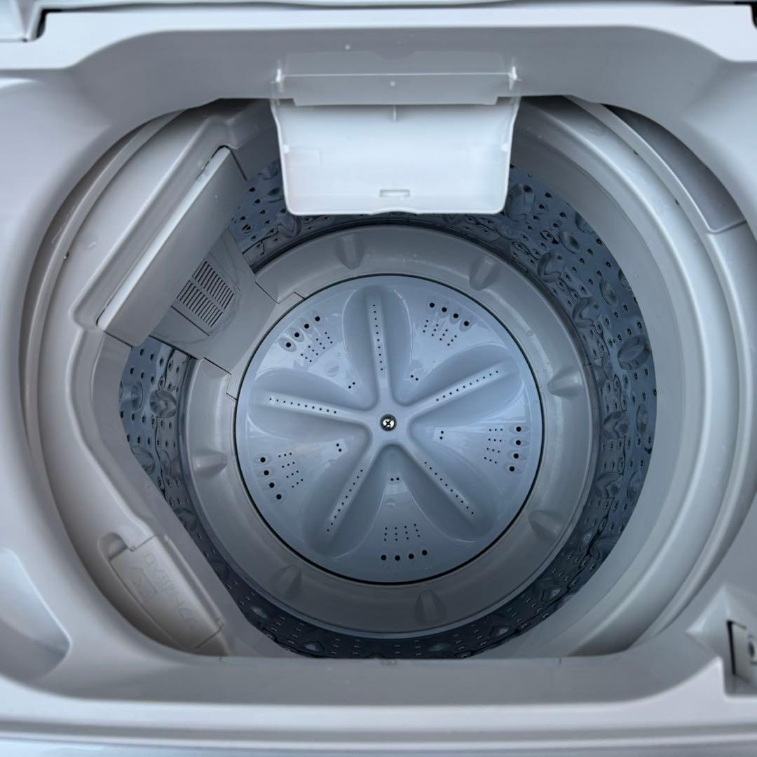 136⭐️2025年製★ほぼ新品★ヨドバシ　洗濯機　7KG ホワイト　一人暮らし