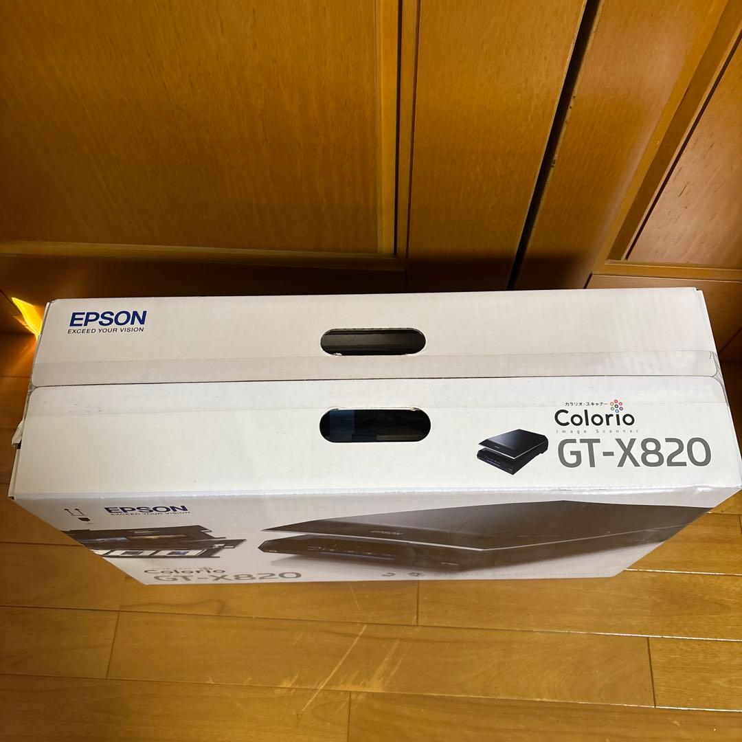 新品未使用　EPSON Colorio GT-X820 フラットベッドスキャナー