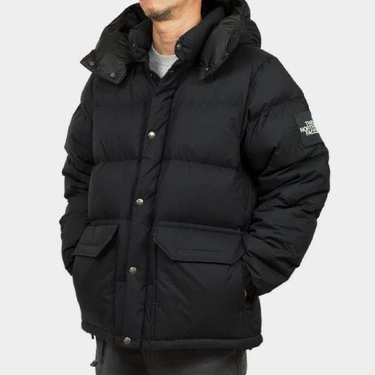 美品 THE NORTH FACE キャンプシエラダウンジャケット ブラックXL