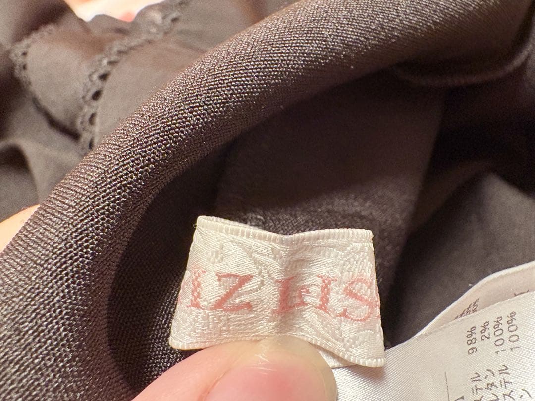 LIZ LISA レースアップコルセットライクスカパン（ブラック）