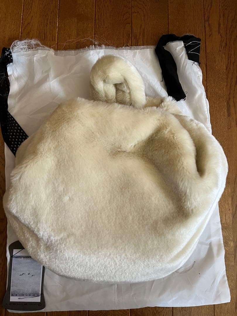 ebagos エバゴス エコファードレープバッグ