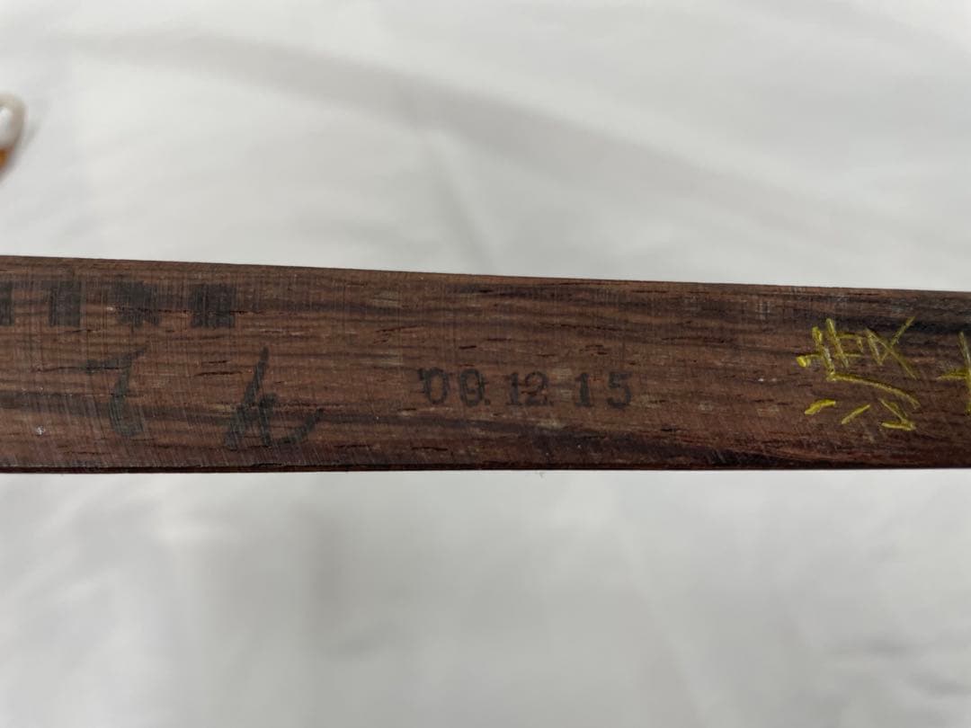 高級県産黒檀三線 三線組合 渡慶次 道政 謹製