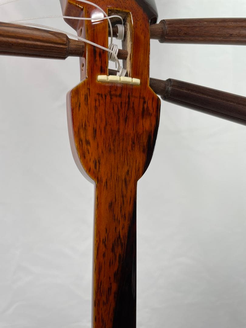 高級県産黒檀三線 三線組合 渡慶次 道政 謹製