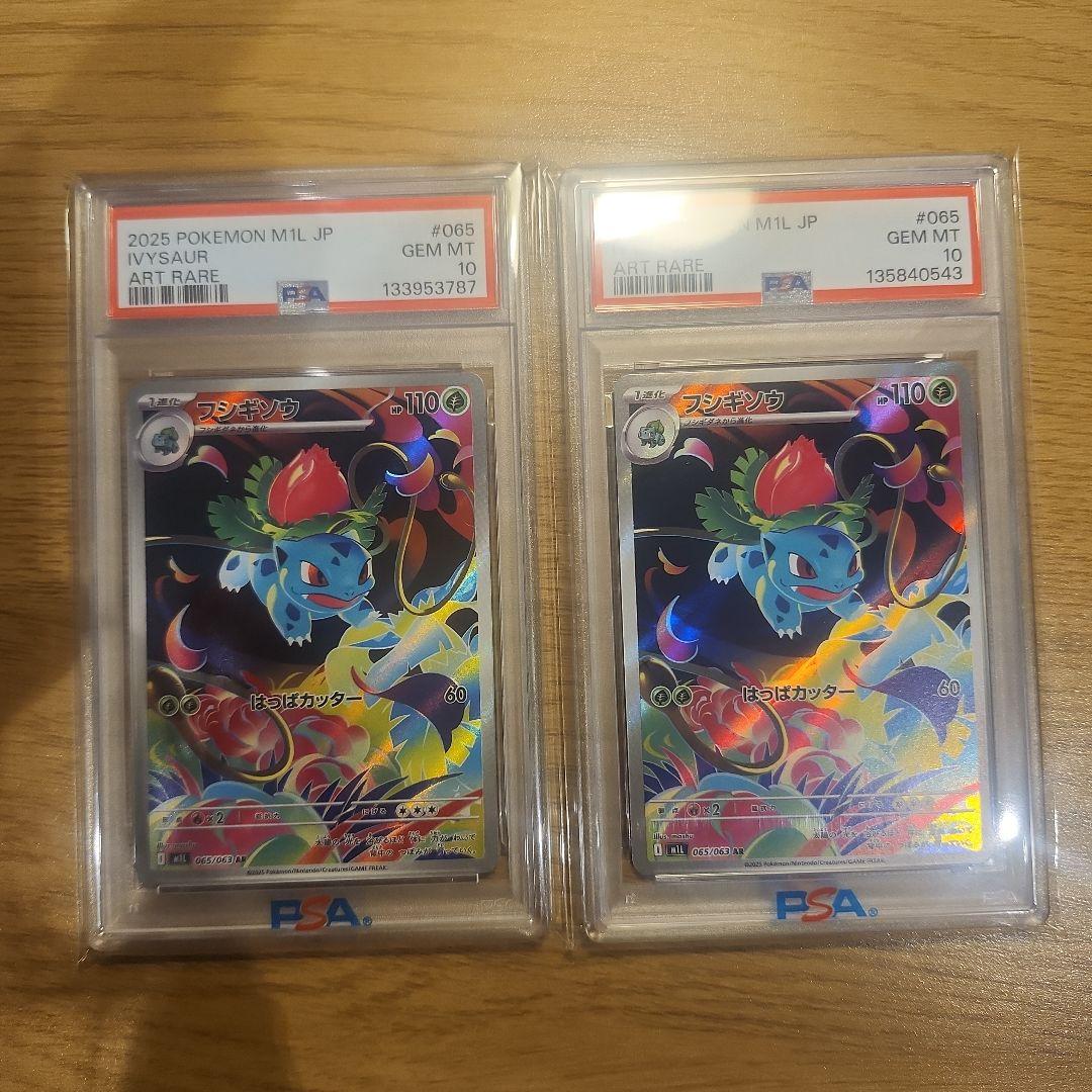 【PSA10】フシギソウ 065/063 AR 鑑定済み　2こ