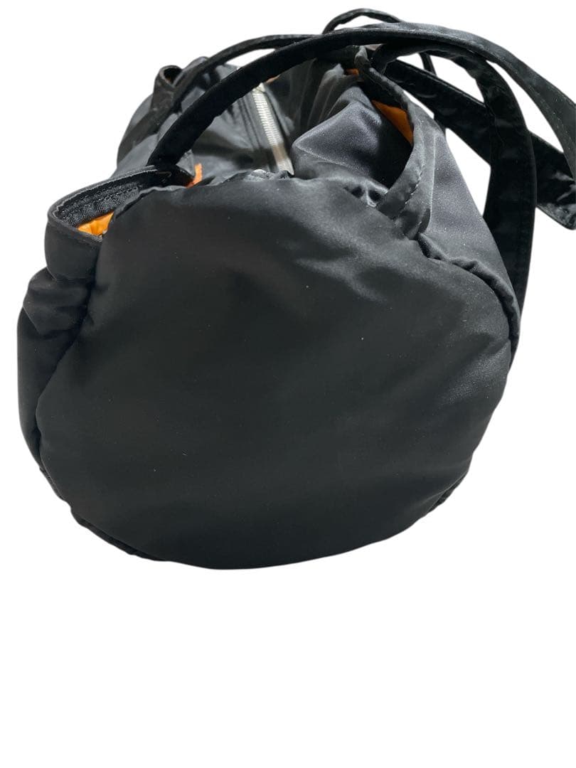 PORTER ブラック ドラムバッグ　吉田カバン