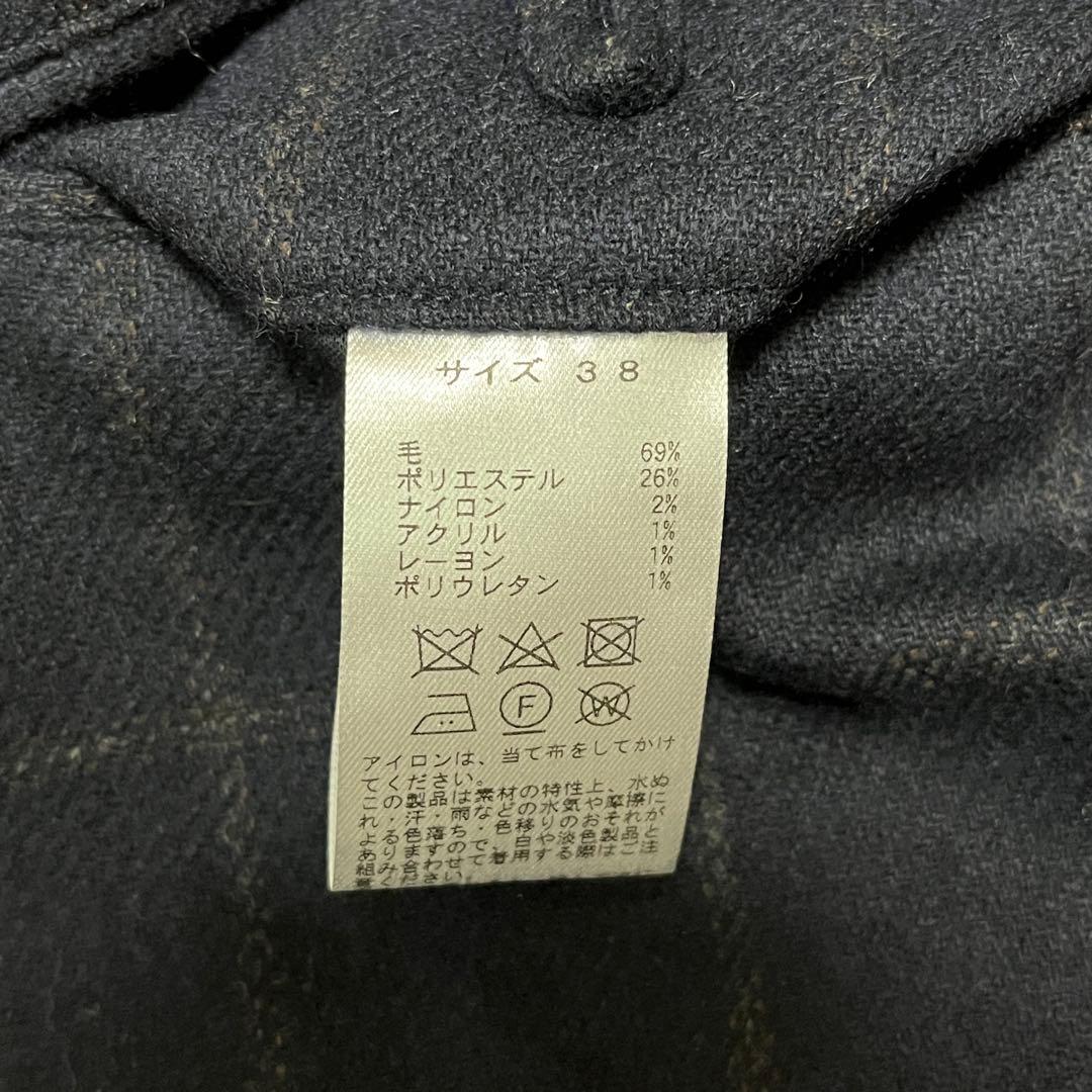 BRITISH MADE セレモニーパンツ【NAVY × GREY CHECK】