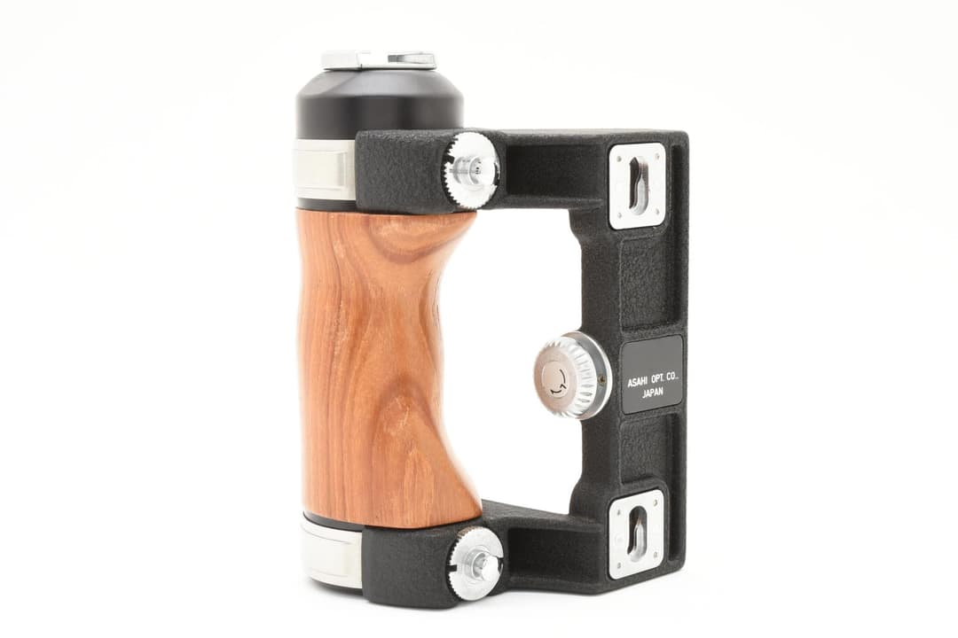 美品 Pentax 木製 ウッド グリップ 6x7 67 67II #8672