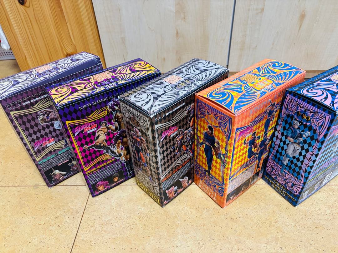 超像可動　ジョジョ　第二部　セット