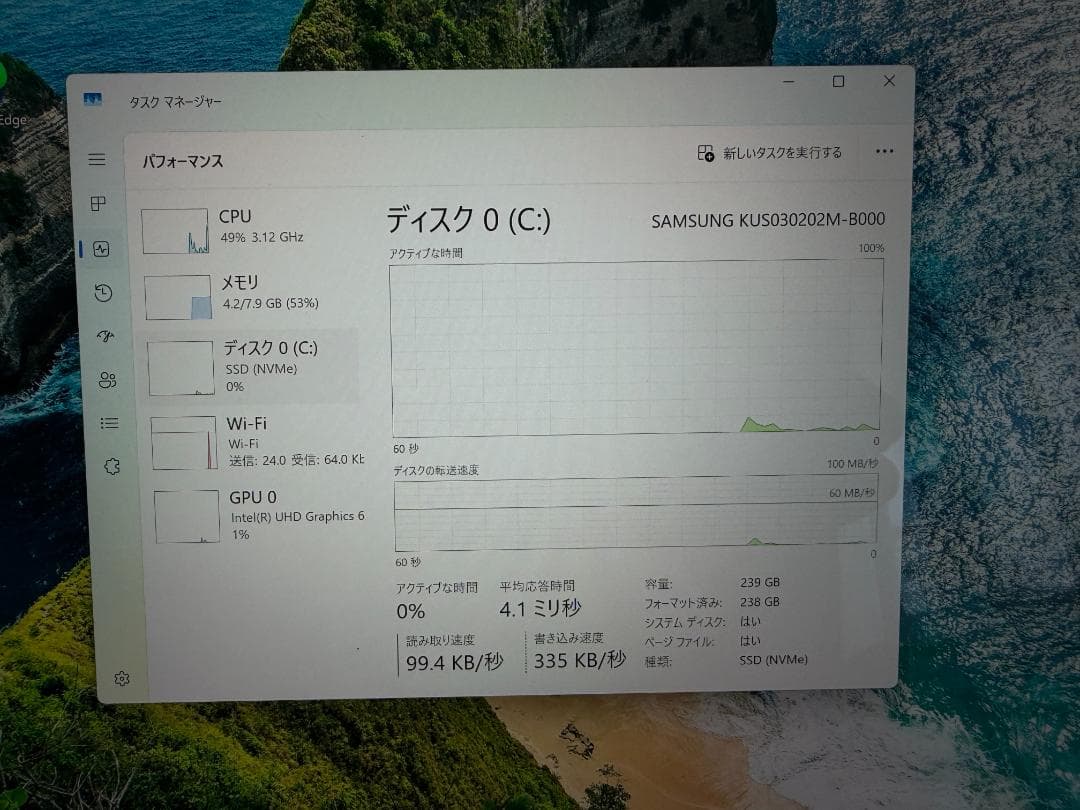 Windowsタブレット surface pro6 ブラック キーボード付き