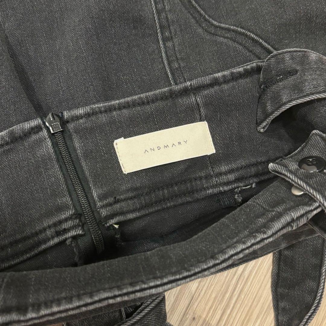 スカート andmary Avery ribbon skirt