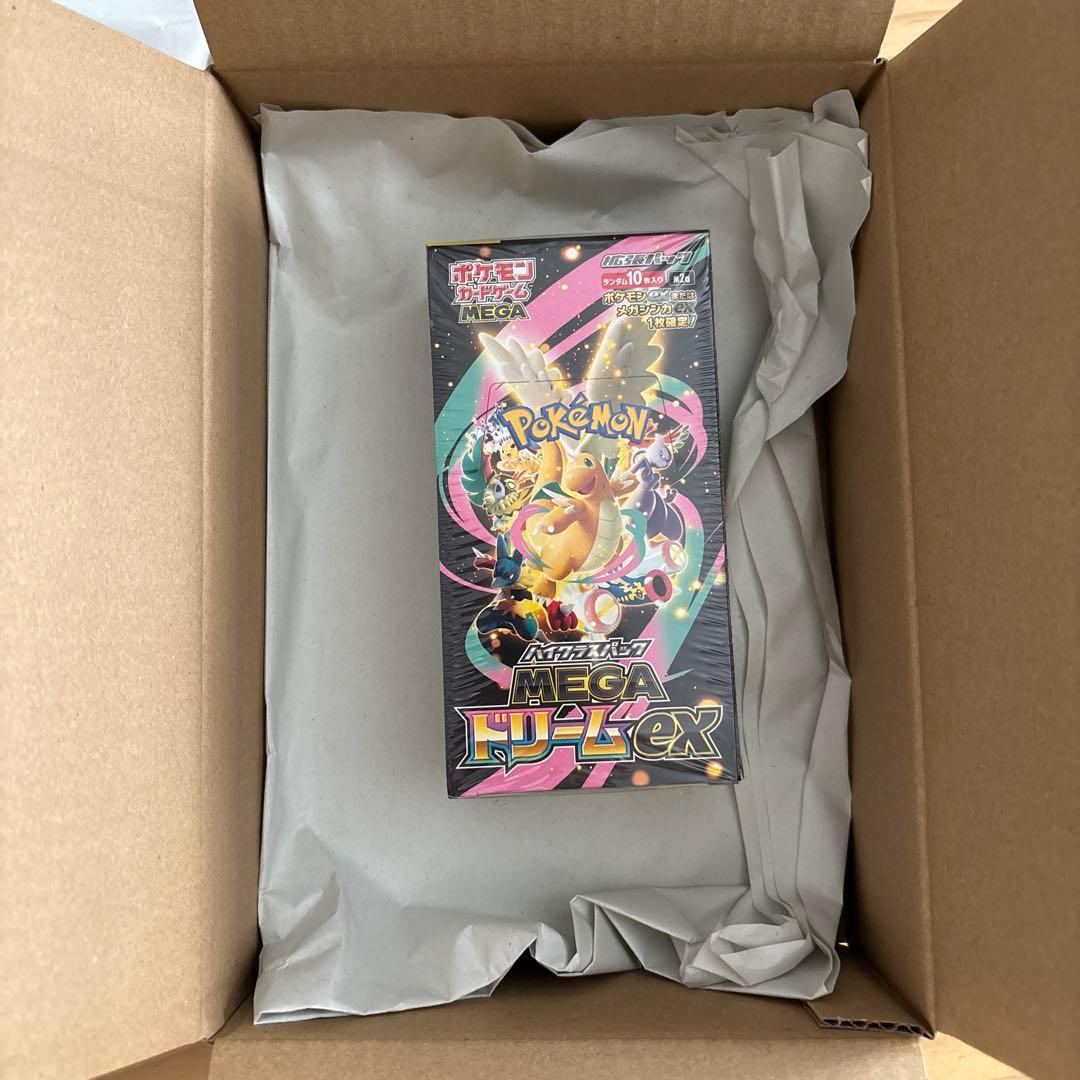 ポケモンカードゲーム MEGA ドリームEX 10パックシュリンク付き　新品
