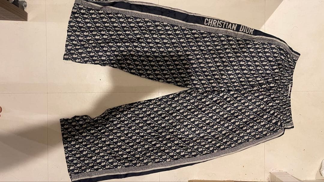 Christian Dior プリント柄 カジュアルパンツ