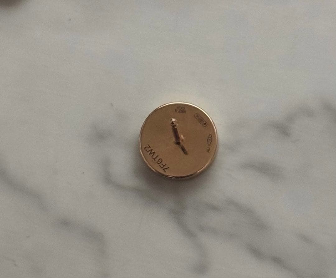 ブルガリ・ブルガリ シングルピアス k18 オニキス