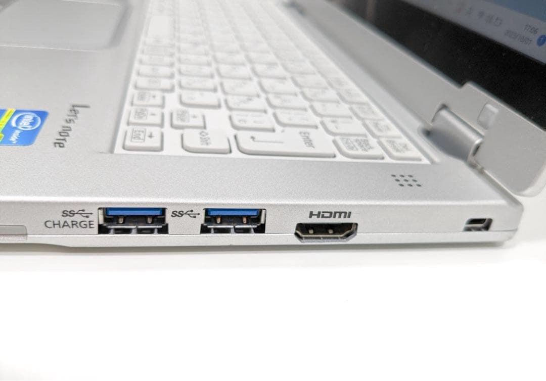 タッチパネル　レッツノート　SSD128GB　画面を回してタブレットになる！