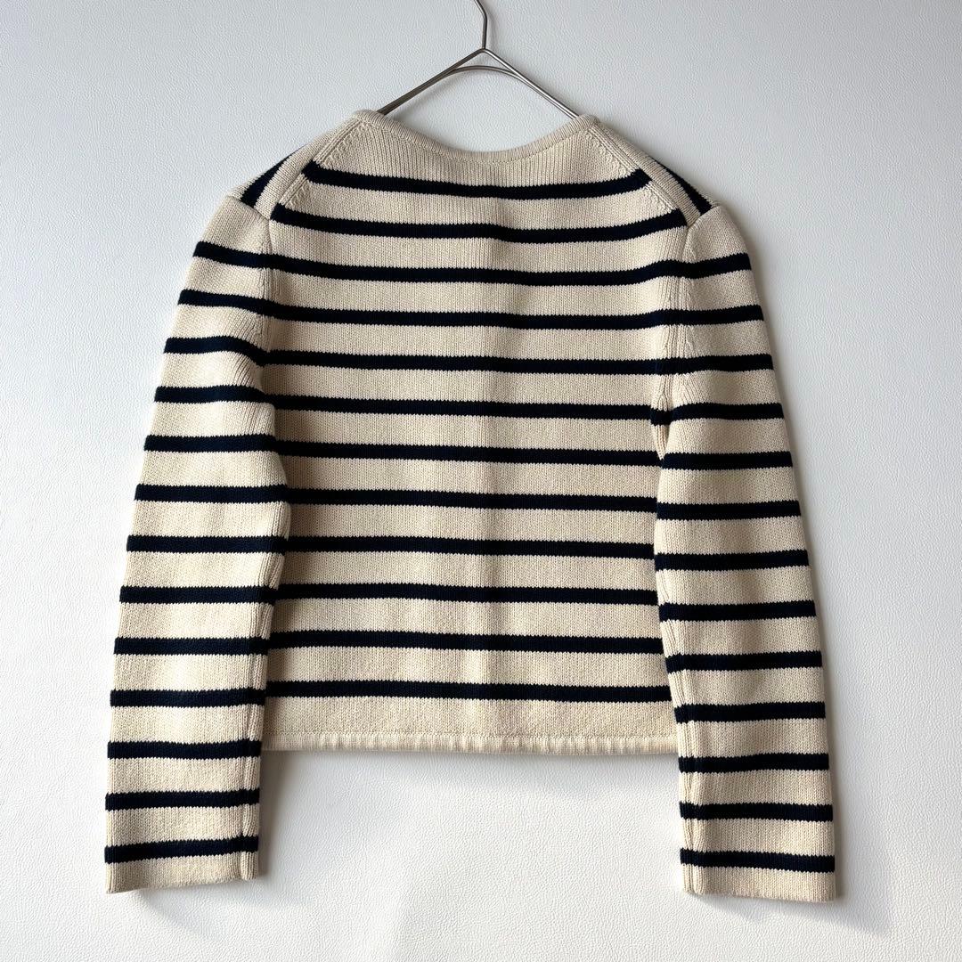 Theory ウェーバリー コットン ストライプ ジャケット　24SS