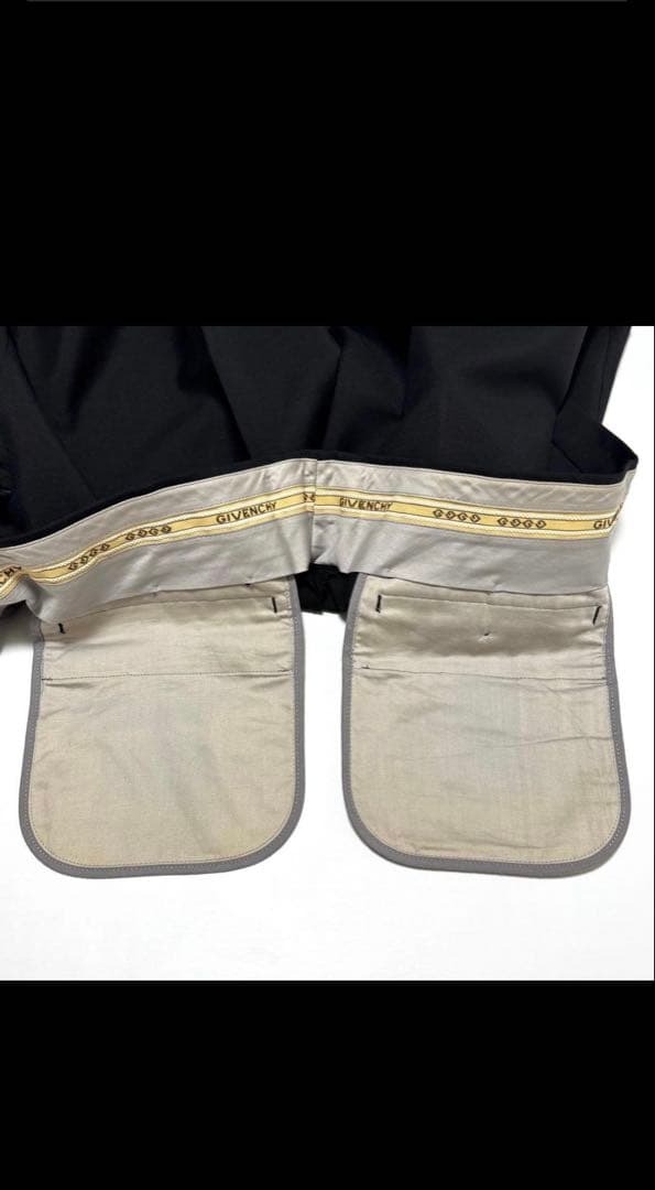 メ*0様 90s GIVENCHY ウールモヘヤ スラックス ジバンシー